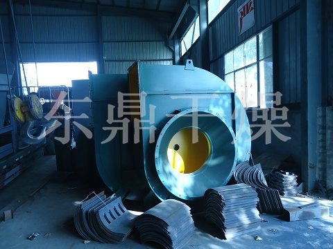 年产五十万吨环保型煤泥烘干机正式上线