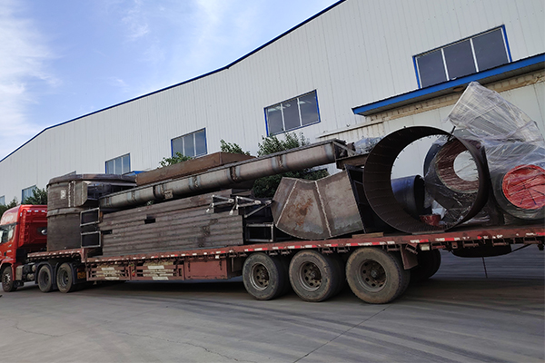 ​ 内蒙古1000吨煤泥烘干机项目顺利下线，装车发货