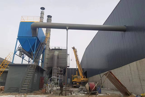 ​ 内蒙古1200吨矿石烘干机项目安装进展