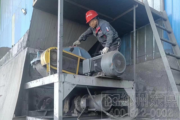 内蒙古煤泥烘干机设备项目托管现场