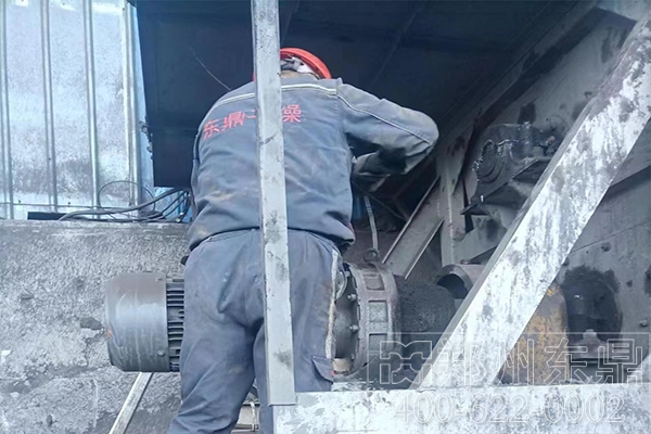 内蒙古煤泥烘干机设备托管项目实拍现场
